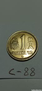 Monete Juan Carlos I: MONEDA DE 1 PESETA / DE JUAN CARLOS - I / - 1980 - *80 / MUY NUEVA